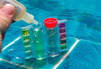 Analise bacteriológica para piscina